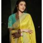 Beautiful Shimmer Silk Woven Design Saree (Lime Yellow) - GG000072